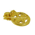 Zinc Alloy Golden Bee Zipper Puller